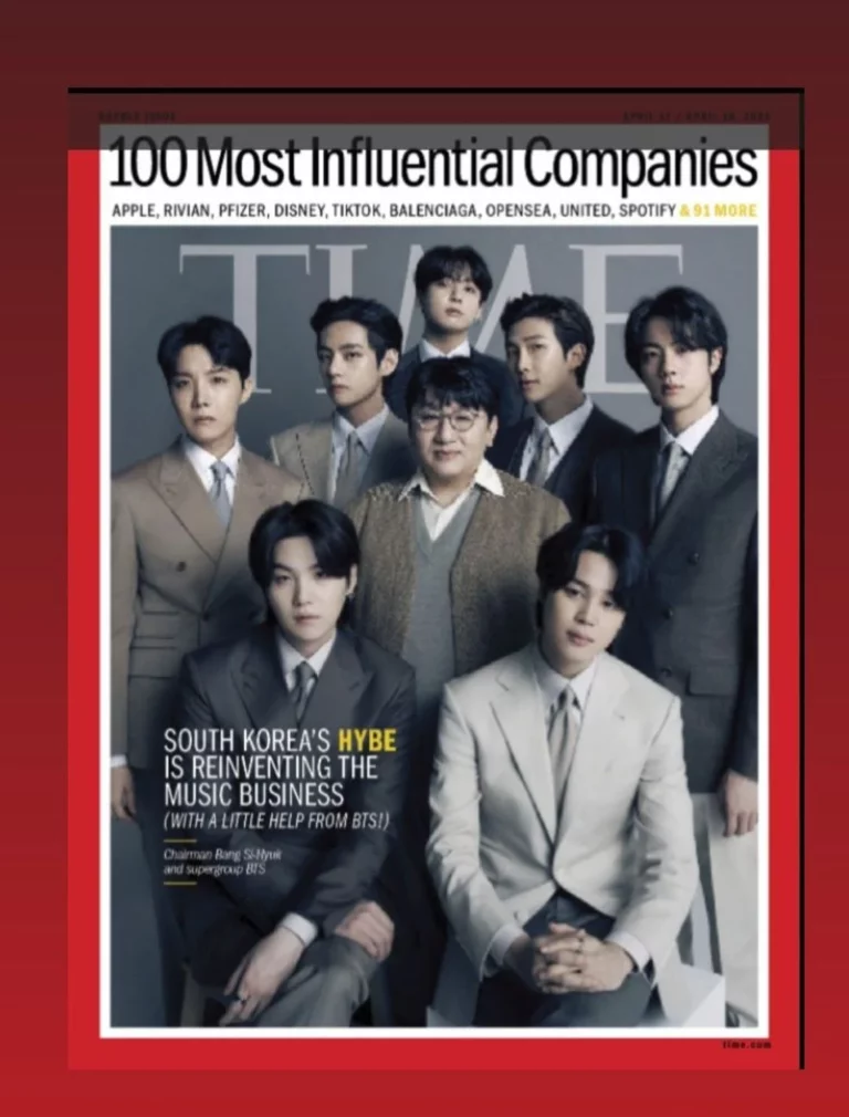 Netizens talk about BTS and Bang Si Hyuk being featured on the cover of TIME magazine