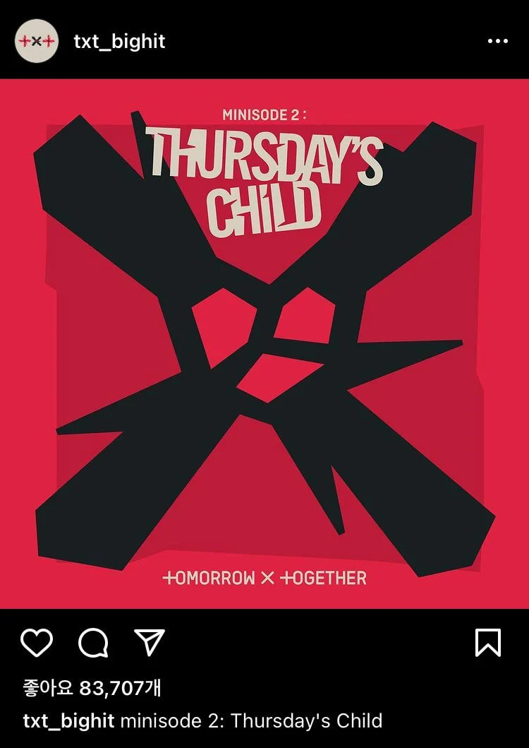 Netizens are excited about TXT's comeback "minisode 2: Thursday's Child"