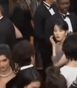IU was pushed at Cannes