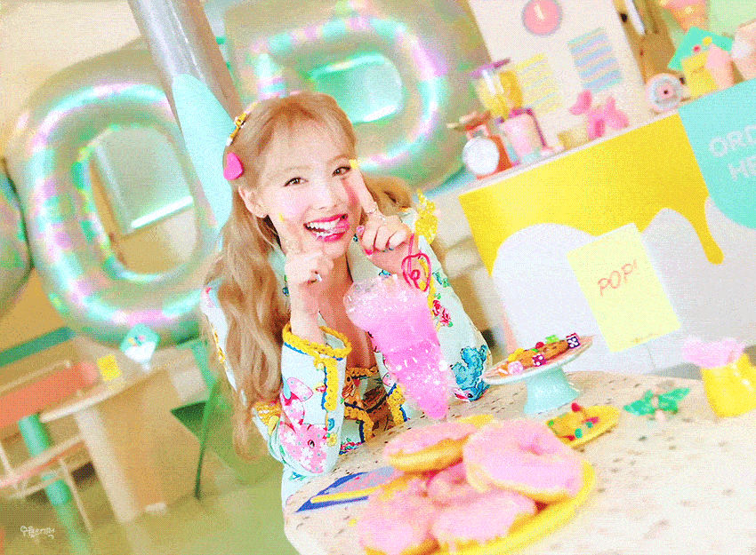 Watch: Twice's Nayeon enjoys sweets in 'Pop!' video teaser 
