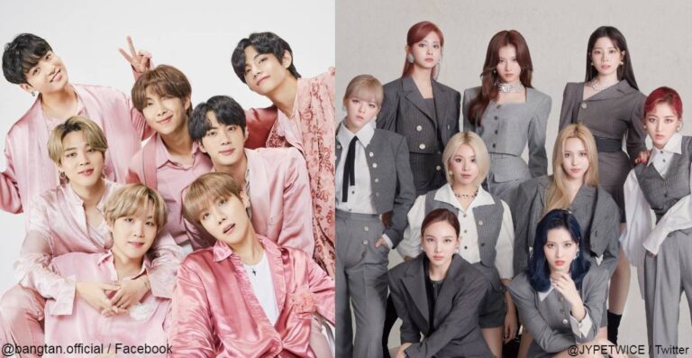 BTS and TWICE seem to start dating later than expected