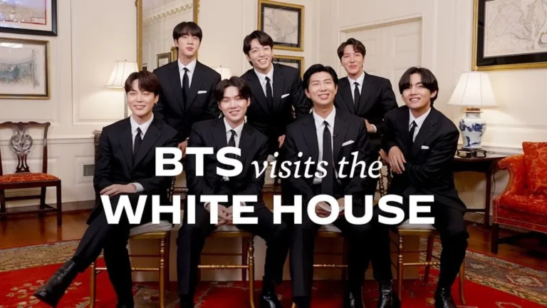 BTS' new video at the White House posted on President Biden's Twitter