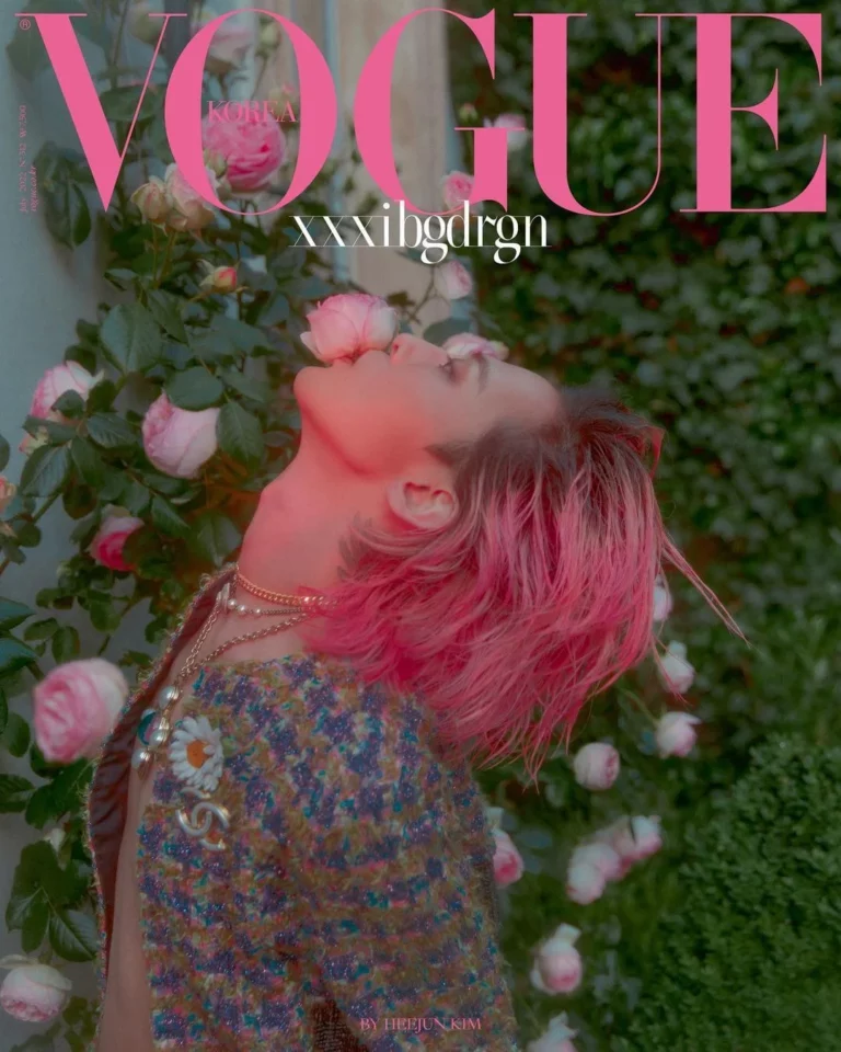 G-Dragon shocks netizens with his photos for Vogue Korea