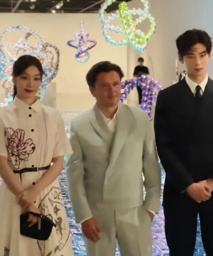 What did Cha Eun Woo and Yuna Kim Talk About at the Jean-Michel