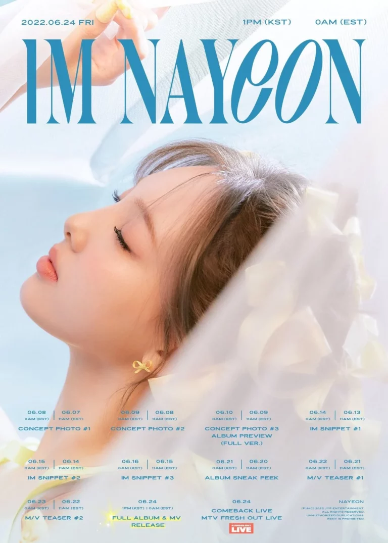 People react after seeing TWICE Nayeon "IM NAYEON" Opening Trailer + Timetable
