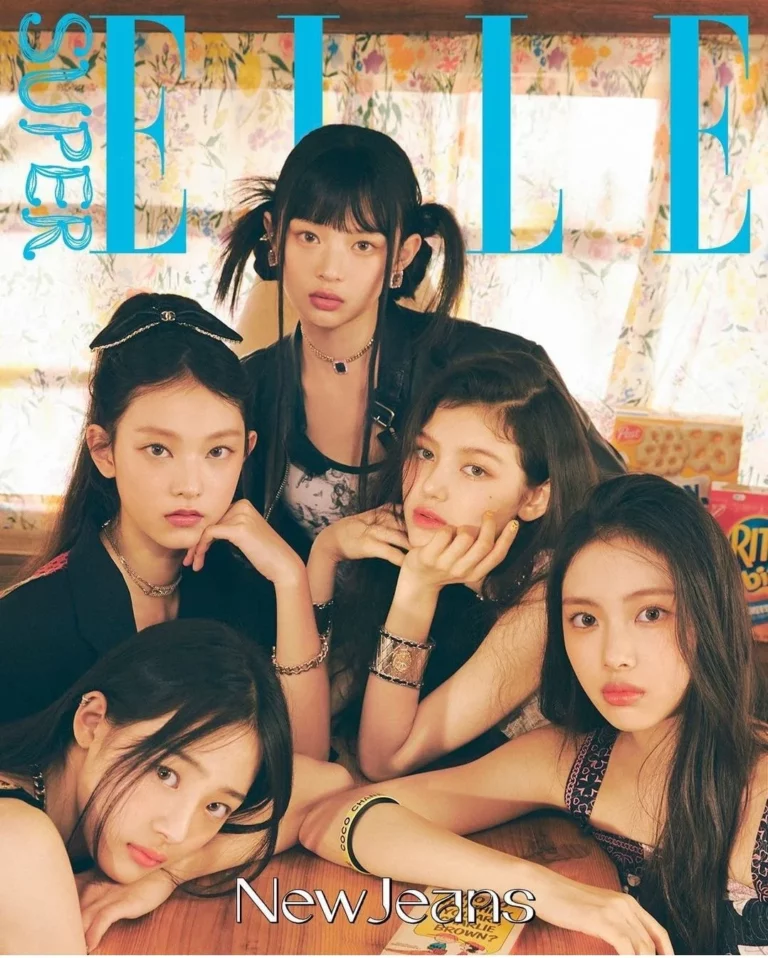 Elle x NewJeans special edition cover released