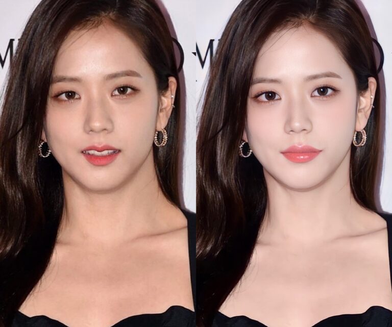 BLACKPINK Jisoo's photo was edited by a photoshop expert