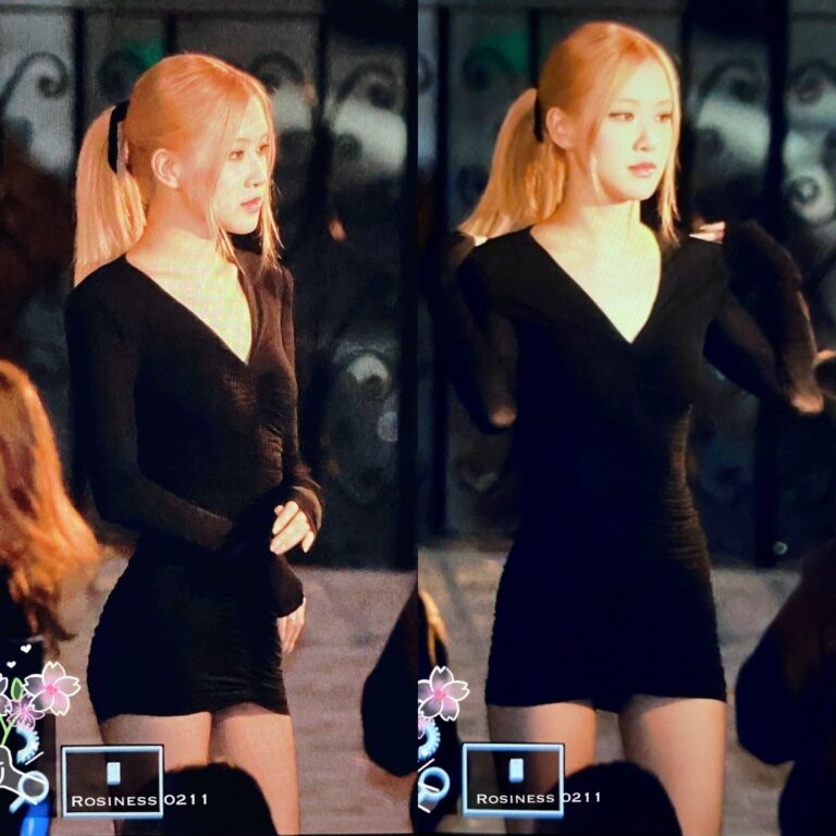 BLACKPINK Rosé shocks netizens with her body at the Paris Fashion Week