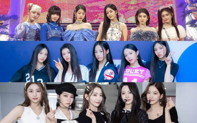 Netizens' favorite members in IVE, LE SSERAFIM, and NewJean