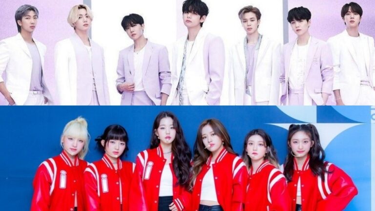Top 20 most searched male and female idol groups in Korea in 2022