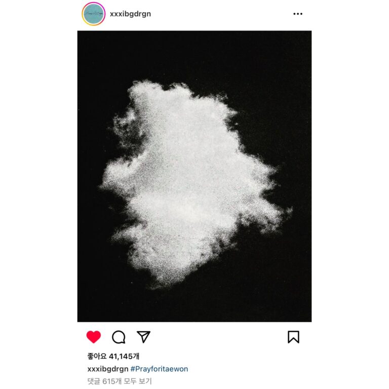 G-Dragon posts Itaewon disaster on Instagram