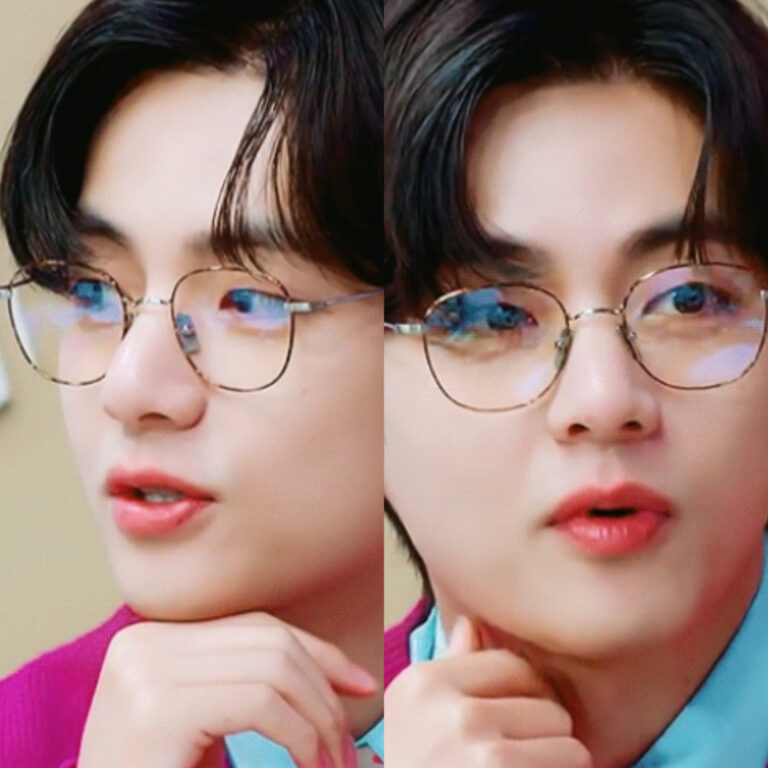 BTS' V suits these glasses well