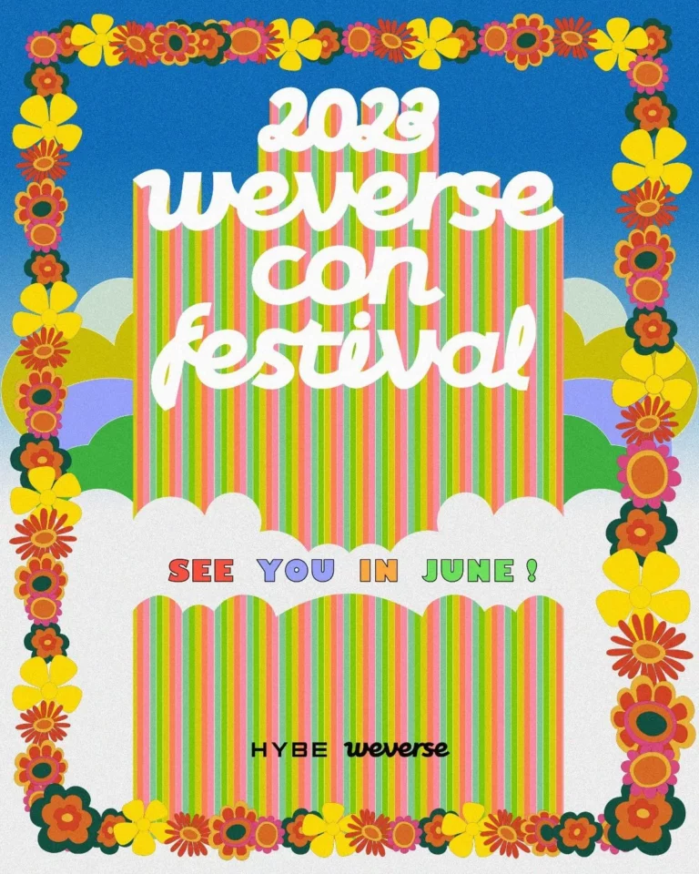 Weverse Con will be held on June 10 and 11 next year