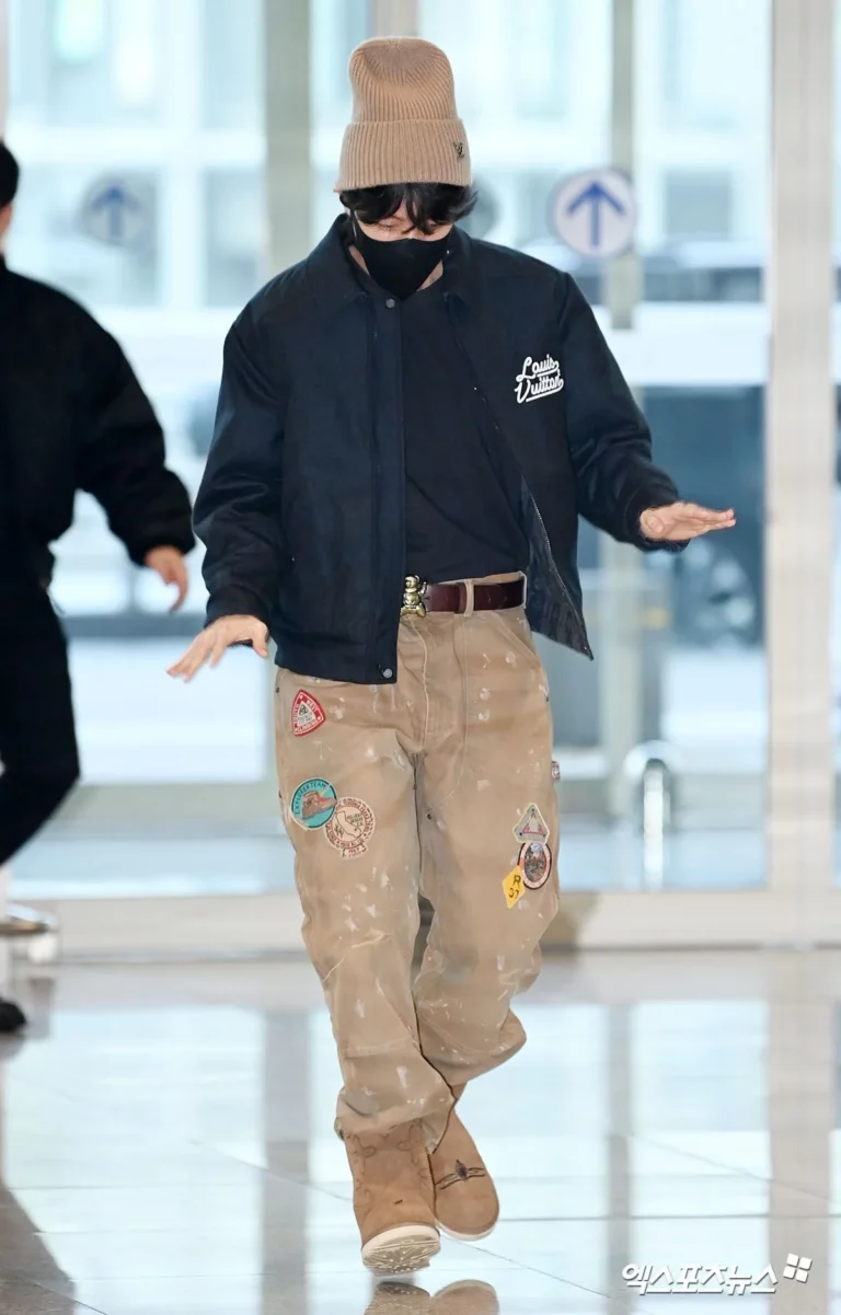 BTS J-Hope was praised for his outfit and manners at the airport today
