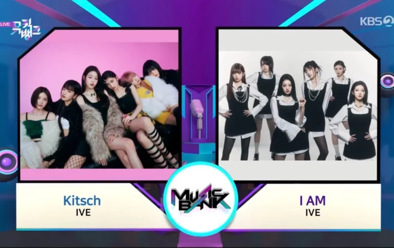 Candidates for 1st place on Music Bank today