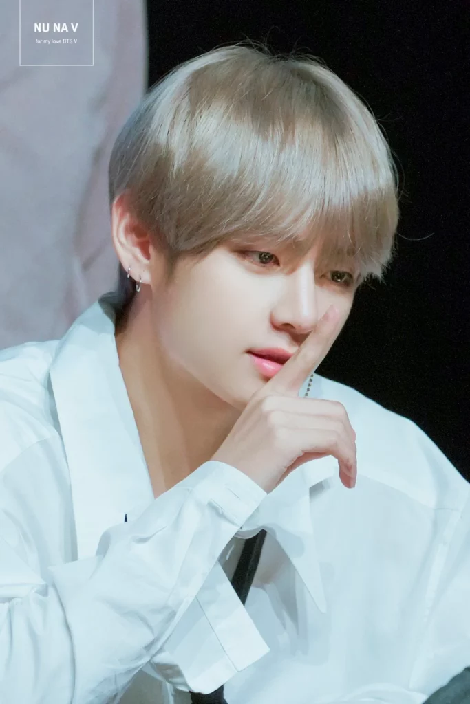 Netizens are stunned after seeing BTS V dye his hair – Pannkpop