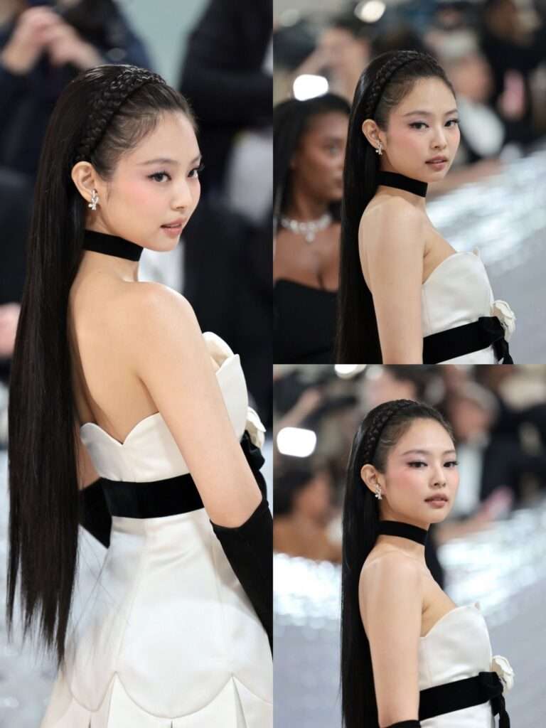 Jennie was chosen as the best dressed star at the Met Gala