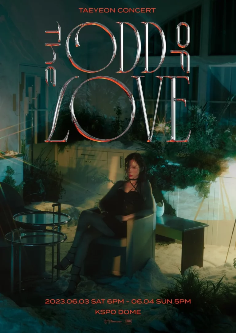 Taeyeon's concert 'The ODD Of LOVE' will be held on June 3rd and 4th