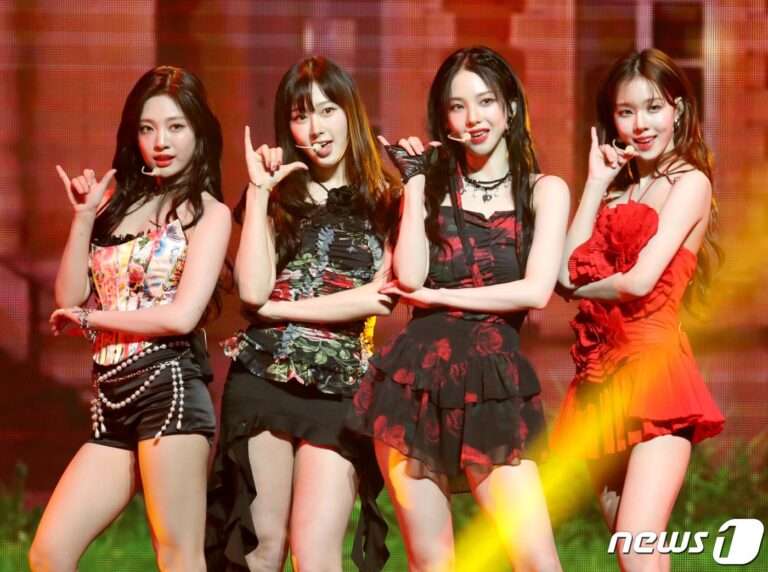 Netizens praise Aespa for performing raw live today