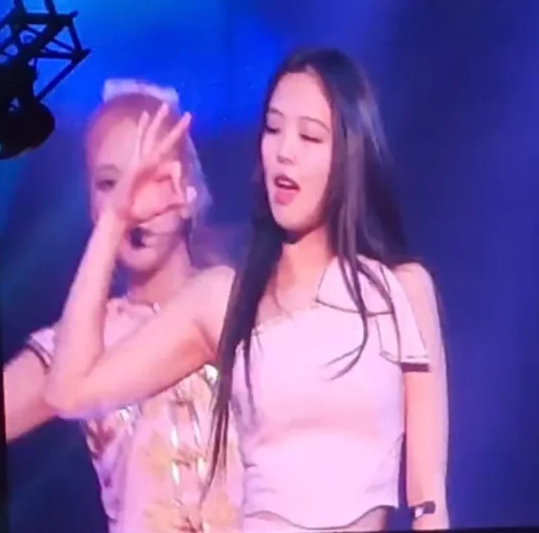 Jennie couldn't complete BLACKPINK's concert today and fell down midway