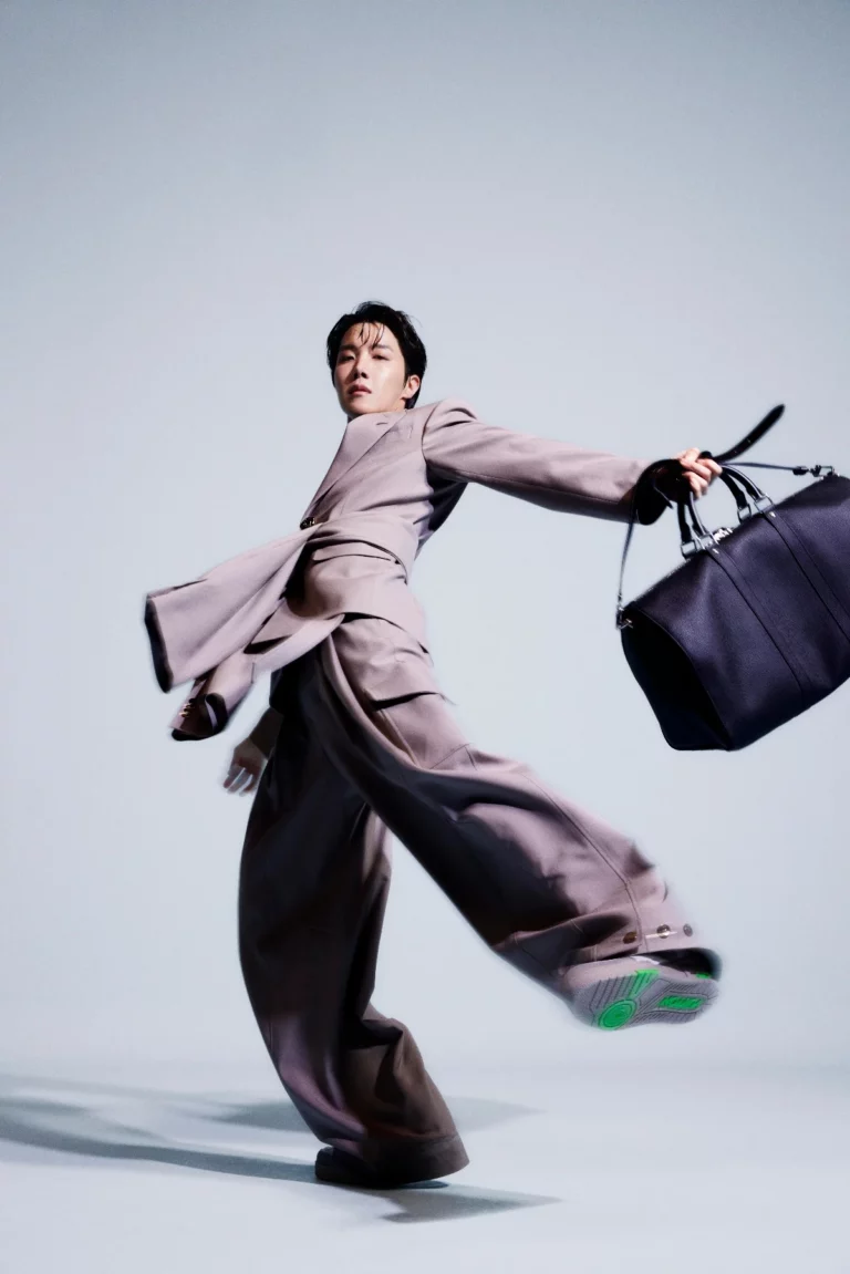 Louis Vuitton ambassador BTS J-Hope's first campaign pictorial released