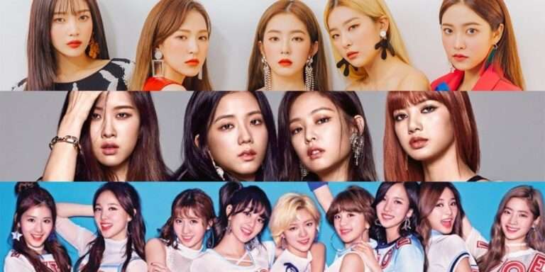 Who are your favorite members in TWICE, Red Velvet, BLACKPINK??