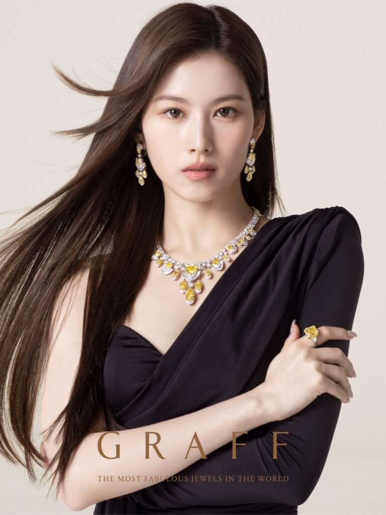 TWICE's Sana appointed as the brand ambassador for an ultra luxury brand Graff