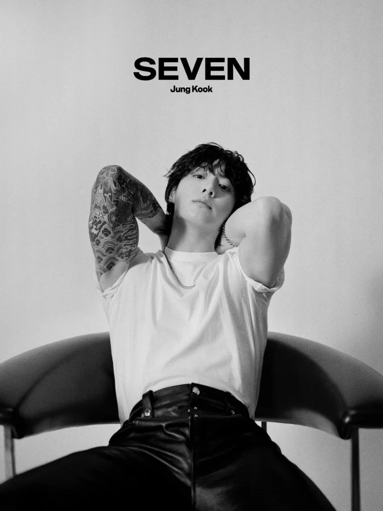 Netizens surprised by BTS Jungkook's face and tattoos in 'Seven' concept photo + Short Film