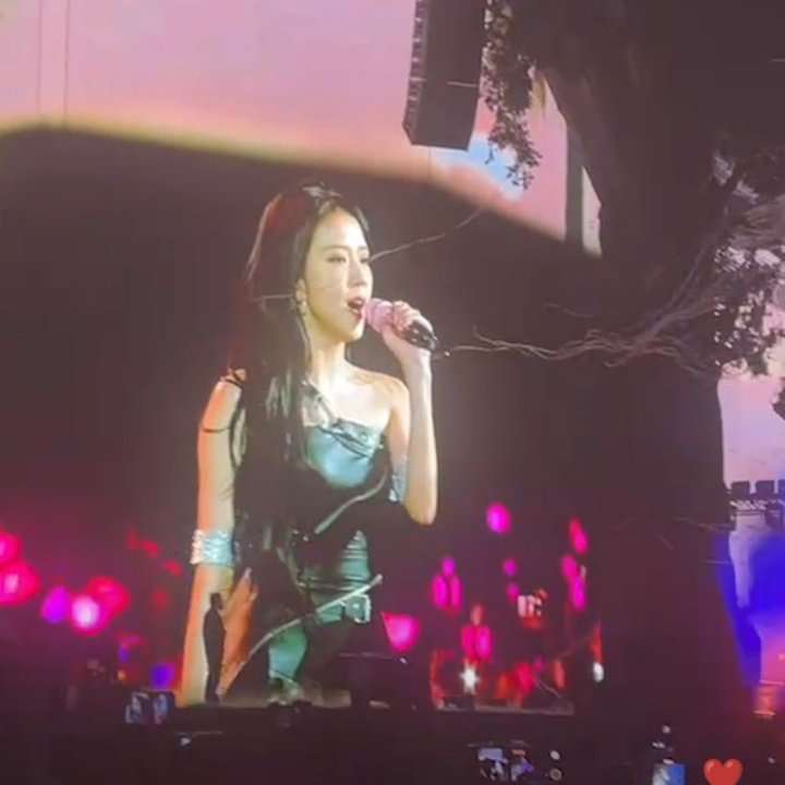BLACKPINK Jisoo shows off her legendary visuals on stage today