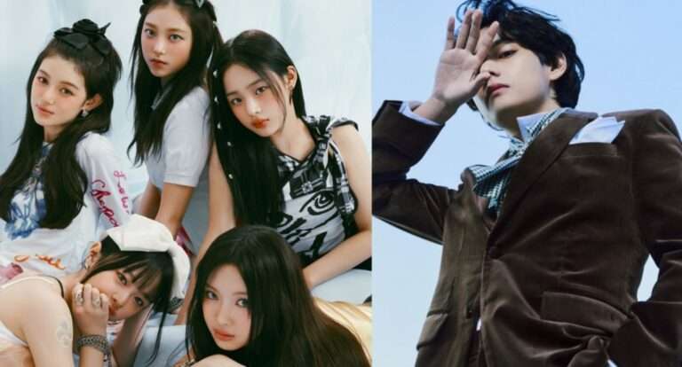 Netizens react to rumors of BTS V appearing in NewJeans' MV