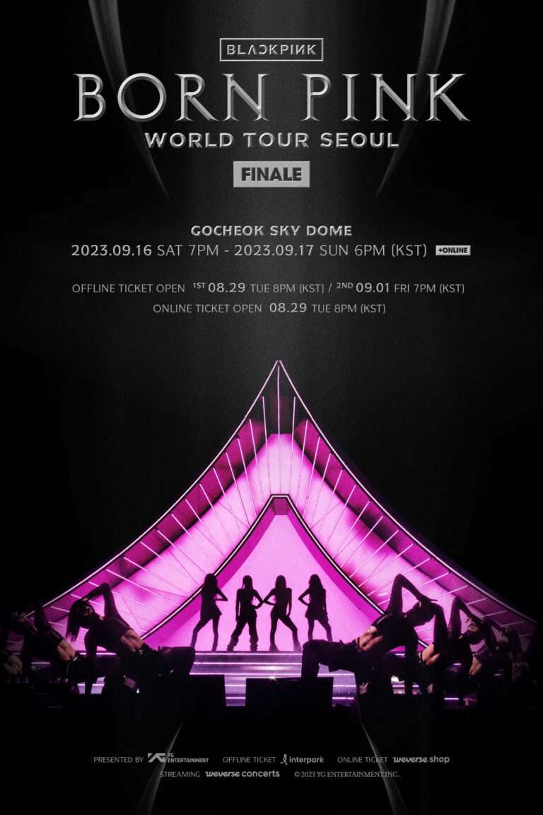 BLACKPINK is the first girl group to hold their concert at Gocheok Sky Dome