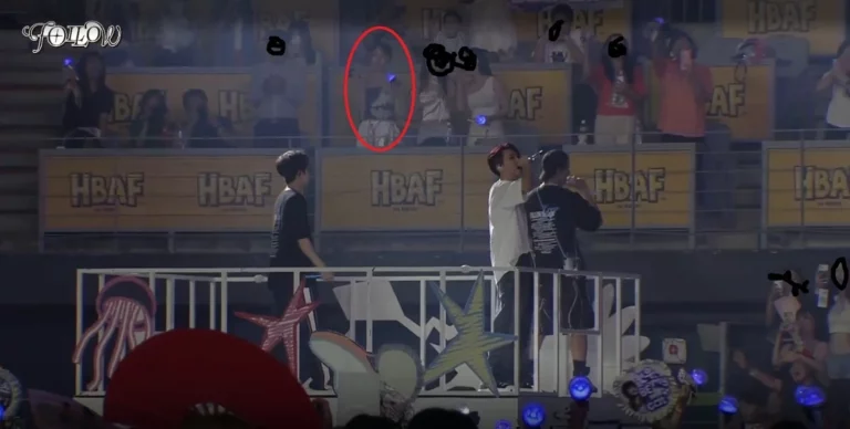 Joshua's girlfriend appeared in Seventeen's online concert video