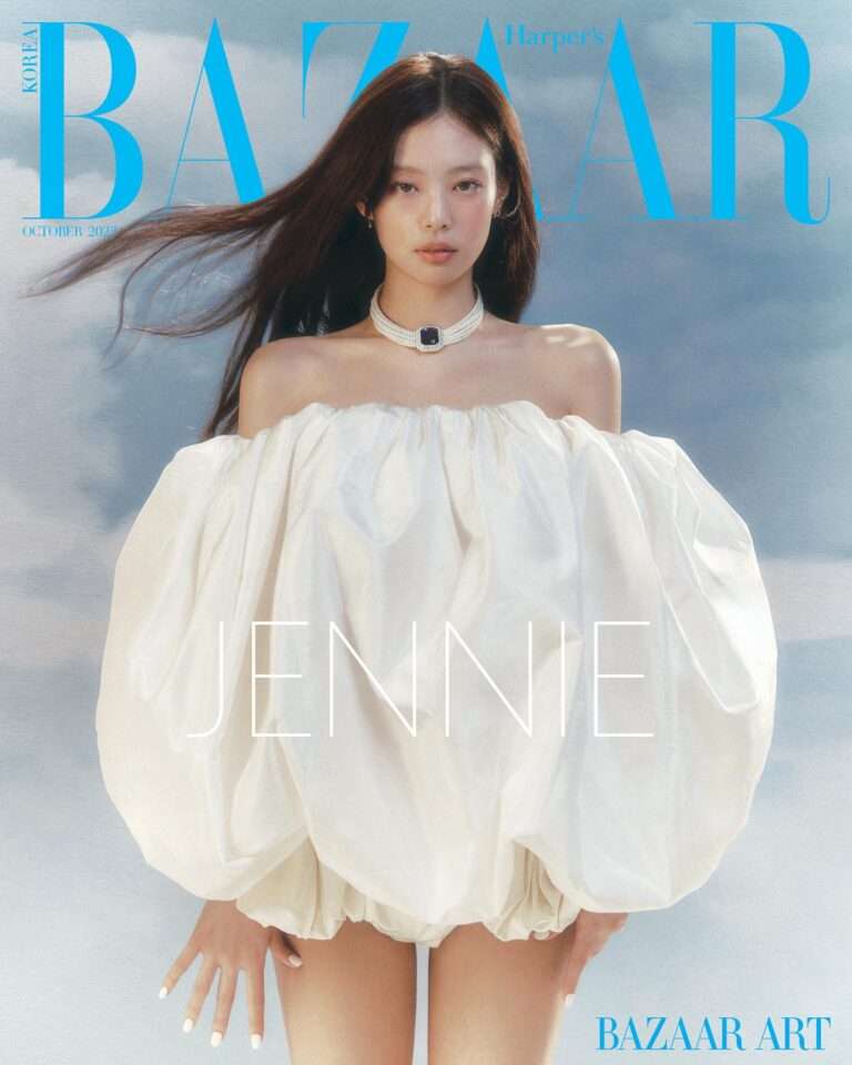 BLACKPINK Jennie's October issue cover for Harper's Bazaar (feat. Jacquemus)