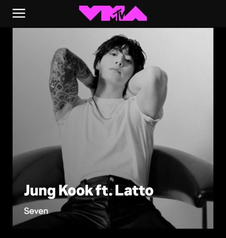BTS Jungkook was recently nominated for the US MTV VMA 'Song of Summer'