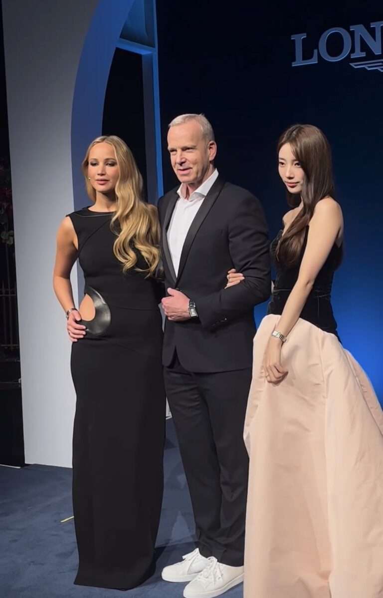 Suzy attended the Longines event in New York with Jennifer Lawrence
