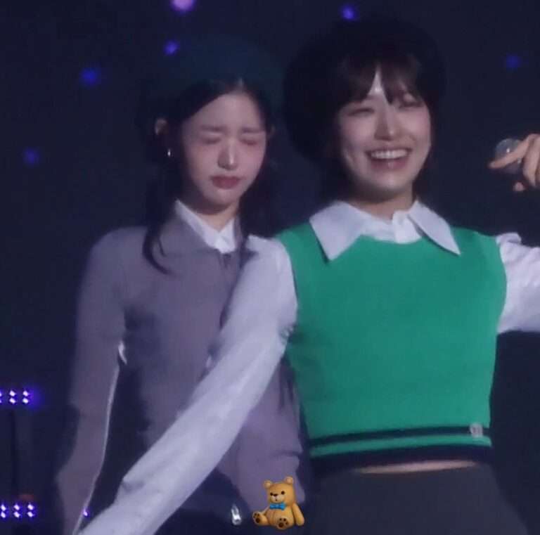 The difference between Jang Wonyoung and An Yujin's reactions to the fireworks show today