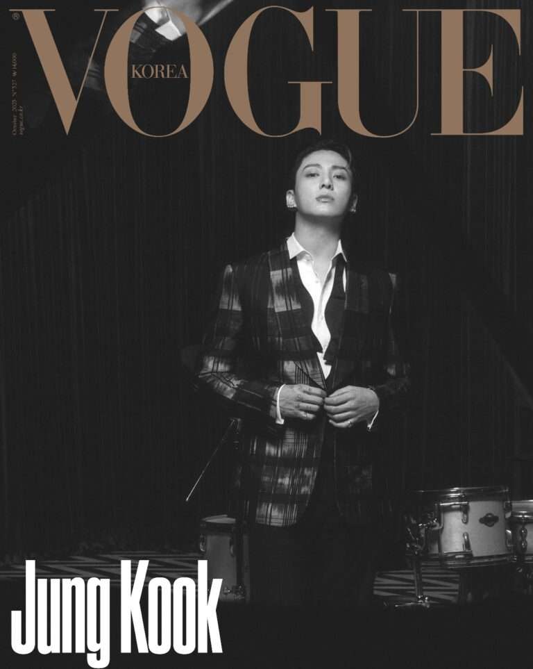 'Vogue' BTS Jungkook concept fashion film (jazz, hip-hop, punk, Brit rock)