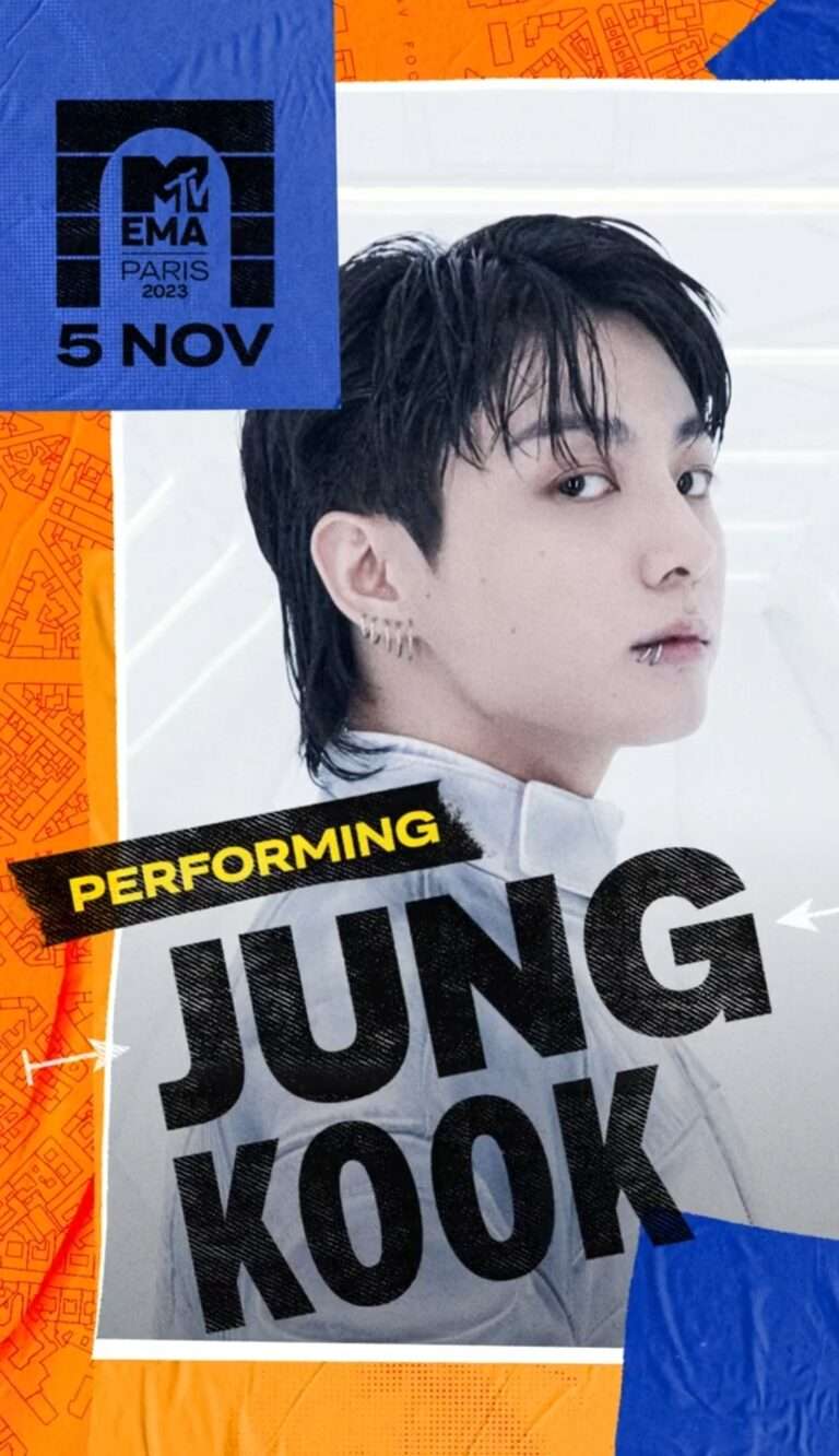 [Official] BTS Jungkook is performing at the 2023 MTV EMA