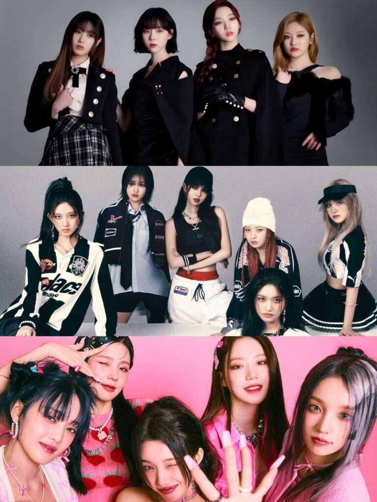 Netizens talk about Aespa, (G)I-DLE and IVE's collab