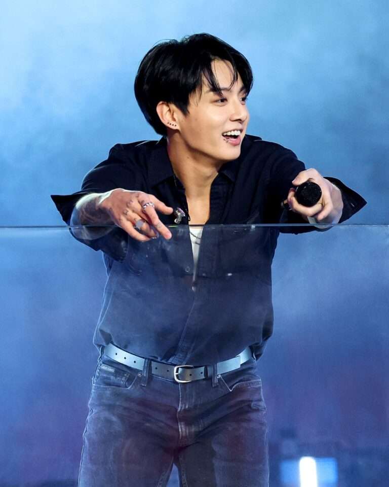 BTS Jungkook performed in Times Square wearing CK's outfit posted on Calvin Klein