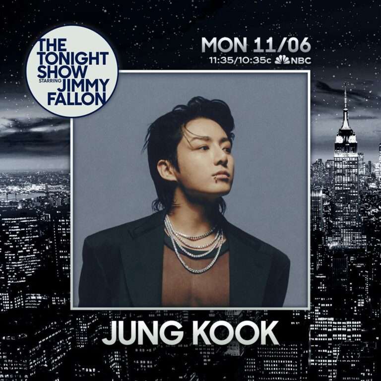 BTS Jungkook will appear on Jimmy Fallon Show (Talk + Stage)