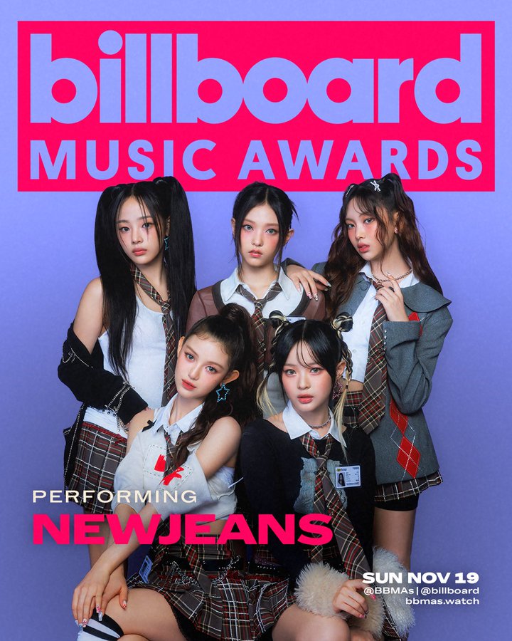 NewJeans is scheduled to perform at the 2023 Billboard Music Awards