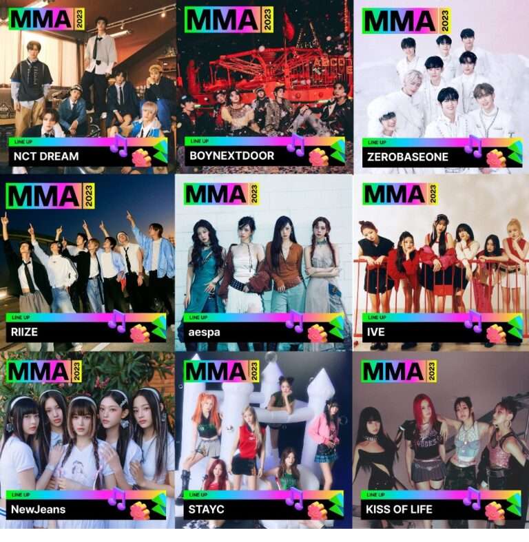 The lineup for the 2023 Melon Music Awards has been confirmed