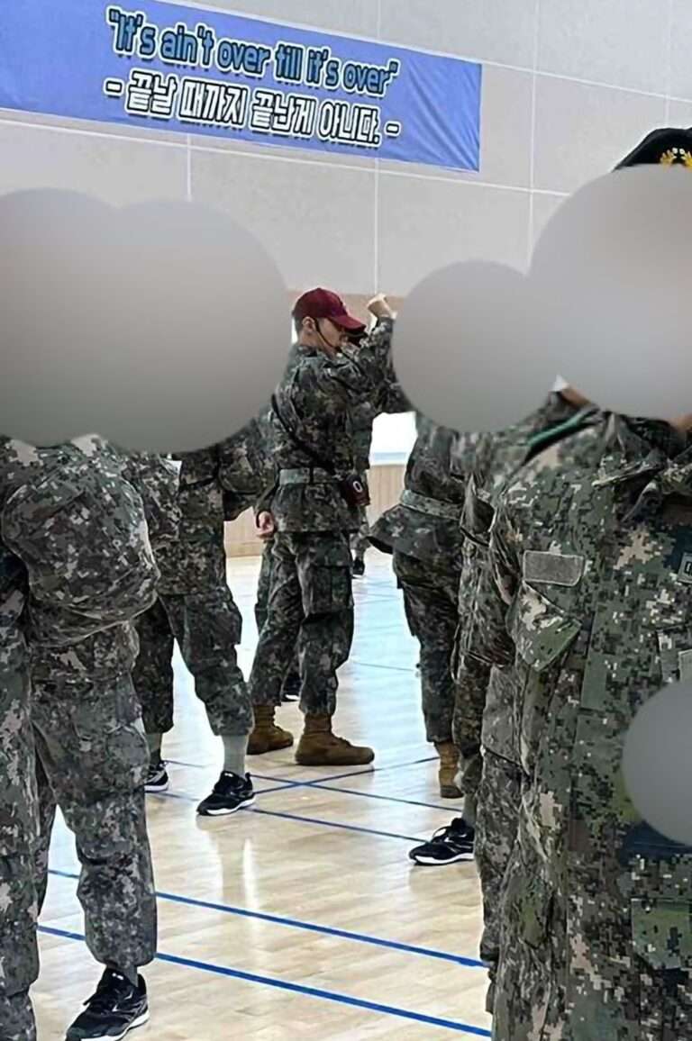 BTS J-Hope, teaching assistant during formal training at the training center