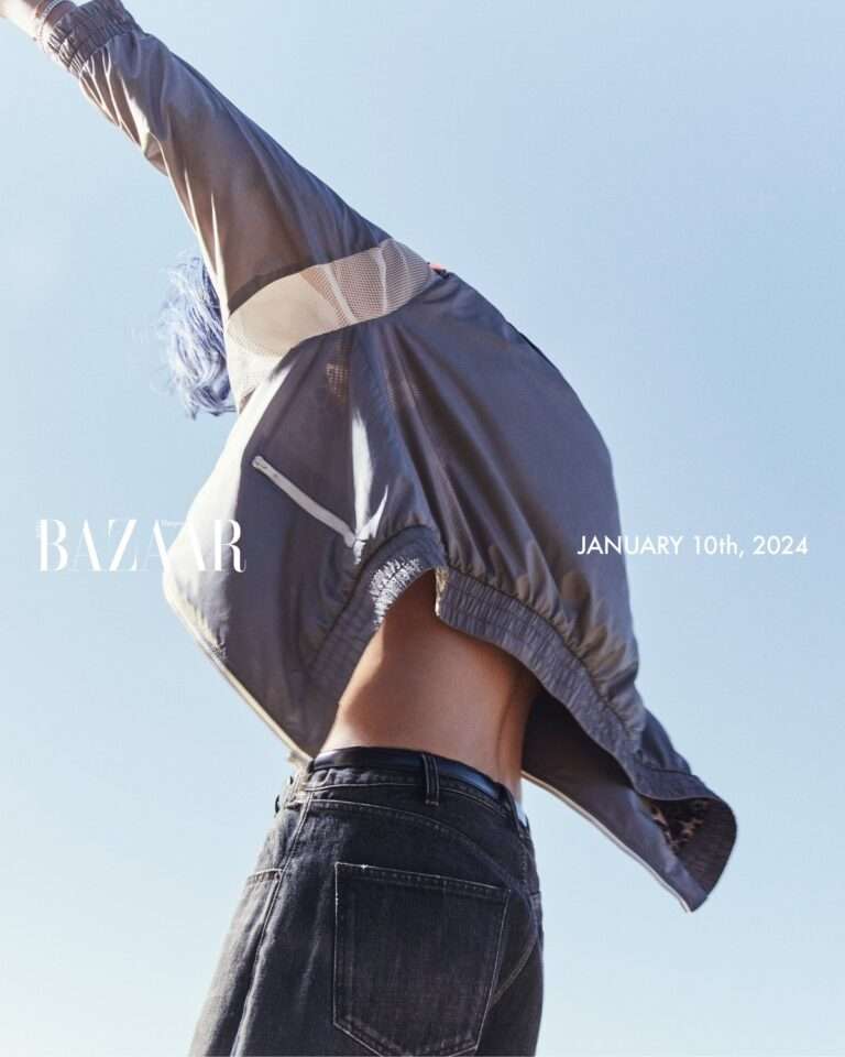 "Harper's Bazaar" BTS V's February issue cover preview