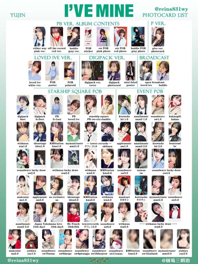 Netizens criticize because IVE's album 'I'VE MINE' has more than 460 photocards