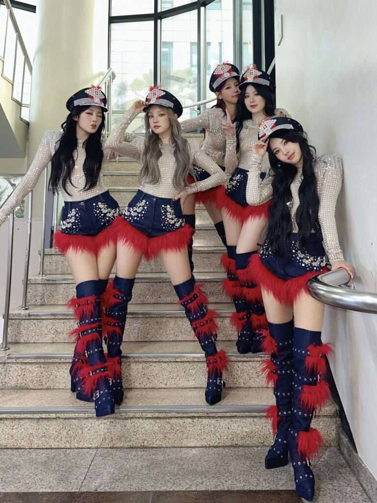 People are saying that (G)I-DLE's outfits look like toy soldier uniforms and chicken feathers