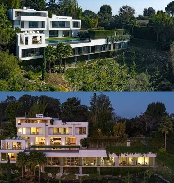 Bang Si Hyuk's mansion in LA looks like this