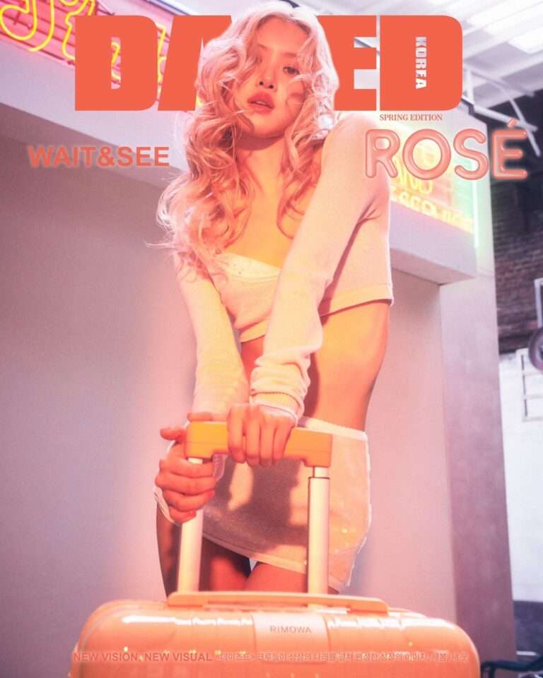 BLACKPINK Rosé leaves legendary photos for 'Dazed' Spring Edition Cover