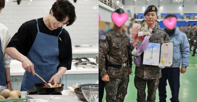The difference between Jungkook and Jimin who are companion soldiers in the same military unit